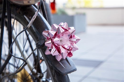 Caddo DA continues holiday tradition with bicycle giveaways