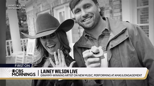 3.3M views · 16K reactions | Singer Lainey Wilson is releasing a new single this morning, “Somewhere Over Laredo,” which she will perform on Monday at the AMAs. “This is one of my favorite songs that I’ve ever written,” Wilson tells CBS Mornings. | CBS Mornings | Facebook