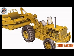 Classic Earthmovers: The Caterpillar DW-20 motorscraper