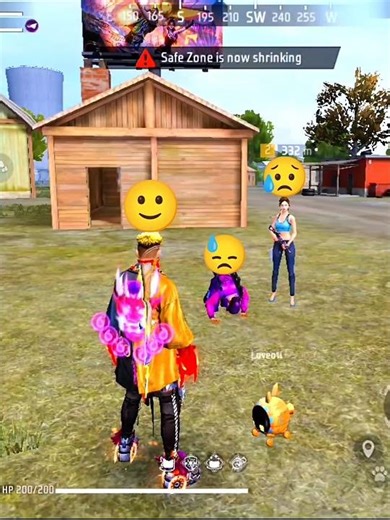 Respect Noob 🤩Couple Team up short video #freefire #shortsfeed #shorts