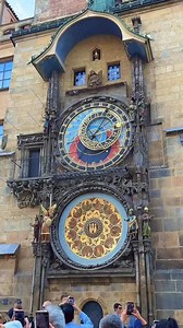 “Astronomical Clock—one of the oldest and most famous astronomical clocks in the world.. It’s mounted on the southern wall of the Old Town Hall in Prague🇨🇿Old Town Square” #reelschallengereelschallenge #reelsvideoシ #fypシviralシ2024 #reelsfypシ #CommentLikeShareFollow #thankyou #prague | Pammie Baylon
