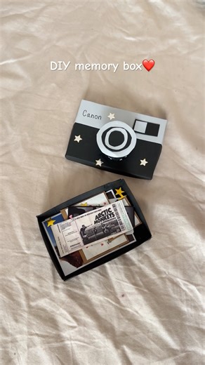 DIY memory box / diy gift / easy paper craft ideas #craftideas