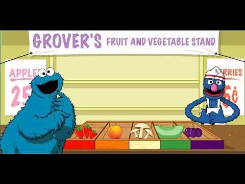 Elmo's | Game For Kids | Color Me Hungry