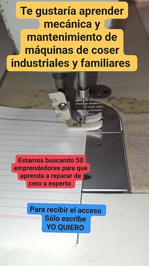 Conviértete en un técnico que todos buscan en la reparación de máquinas de confección . . . #fhasion #coser #ropadeportiva #costura #ropaa #vestidos #ropa #CosturaCreativa #jacket | Aprende a reparar tus máquinas de coser desde cero