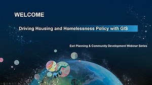 Driving Housing and Homelessness Policy with GIS