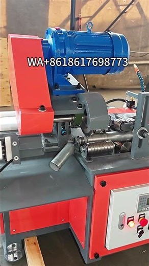 High-quality metal round pipe automatic pipe cutting machine. I am the manufacturer #ironwork