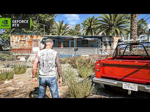 GTA 5 Remake RTX 5090 'Mr. Phillips' Mission 4K Gameplay! GTA 5 Remastered Graphics Mod