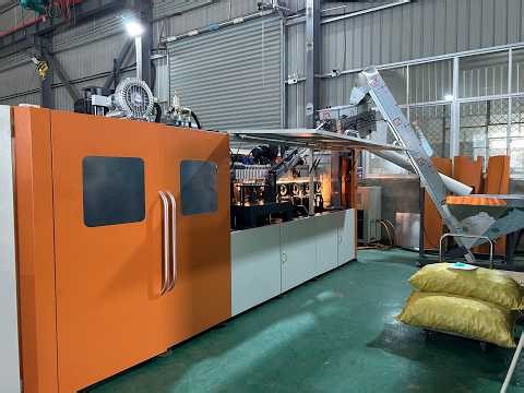 PET Bottle Stretch Blow Molding Machine 6 Cavity | Output 12000 Bottles Per Hour