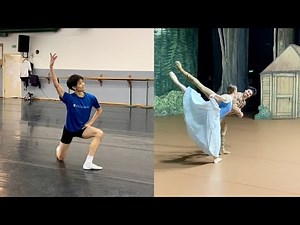 Professional ballet dancer, Giselle rehearsal!!