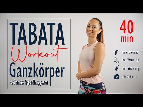 Tabata Workout ohne Springen / effiziente Übungen zur Ganzkörperkräftigung | Katja Seifried