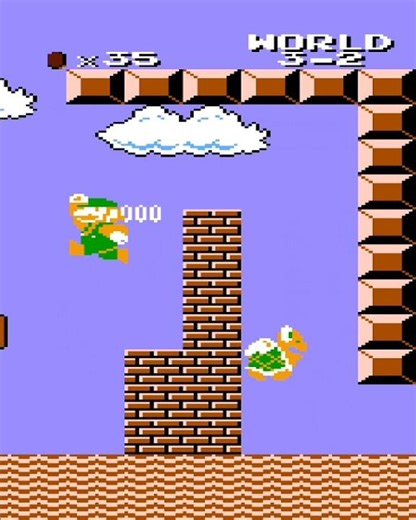 NES Mario Bros HF | World 3-2 Gameplay #mario #nintendo