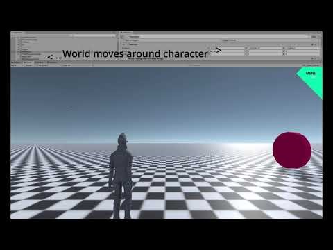 2-line code for Floating Origin in games and simulation