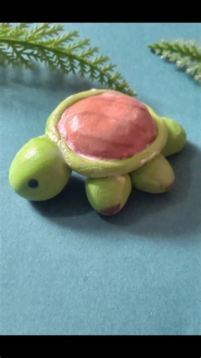 DIY Super Clay Tortoise🐢 |How to make a tortoise 🐢with clay#diy #youtubeshorts #craft #handmade