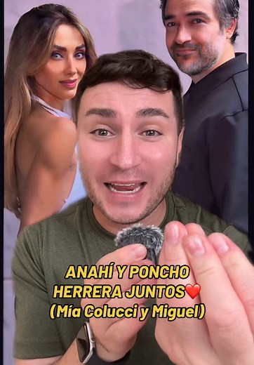Anahí y Poncho Herrera juntos: Mía Colucci y Miguel