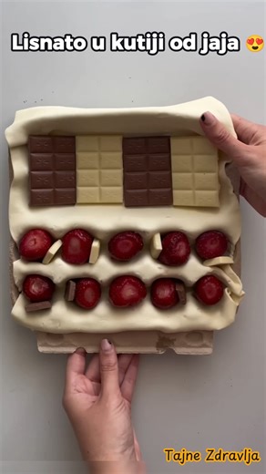 Lisnato u kutiji od jaja 😍 #traditional #vegetarian #shorts recept u komentaru 👇👇 | Tajne Zdravlja