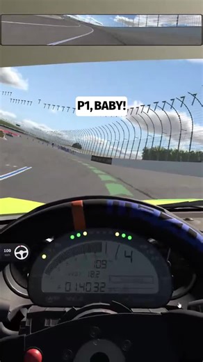 Check out this exhilarating moment from my first race in iRacing! Starting strong at P1 and feeling great about it. Let's go!#iRacing #FirstRace #P1 #GamingMoments #RaceDay