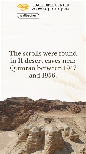 2.5K views · 80 reactions | Dead Sea Scrolls: One of the greatest finds in Bible history | Israel Bible Center | Facebook