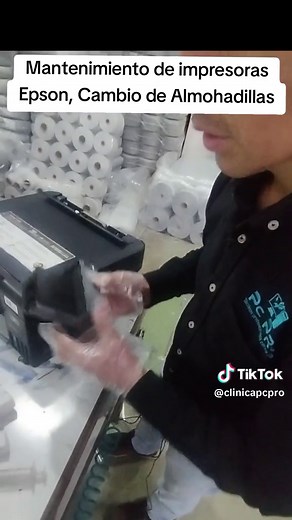 Cambio de caja de mantenimiento Epson L4260