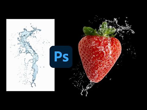 Best Way to Remove Background from Water Splash in Photoshop | graphllly 93