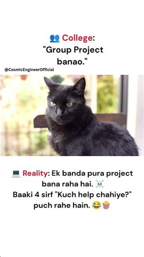 Group Projects Be Like 💀😂 #coding #college