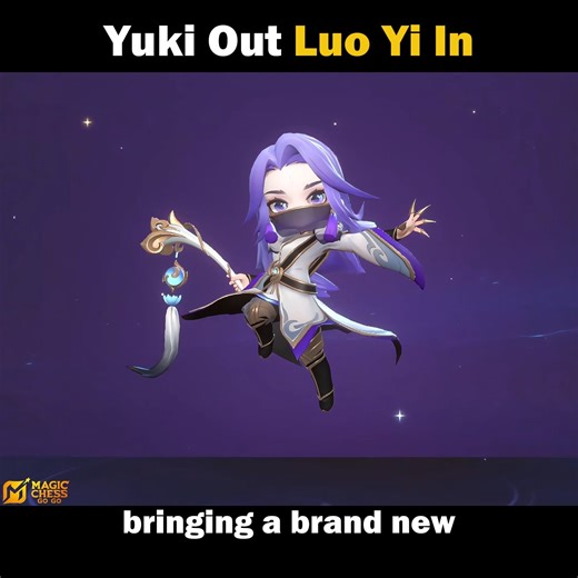 Elgin on Instagram: "Yuki is now Luo Yi #MagicChessGoGo #MCGG #GoChessGoGo #MCGGPHCreators"