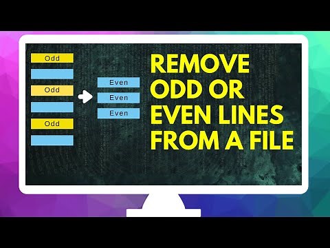 Text Editing Magic: Learn How to Remove Odd or Even Lines from Your Files with Notepad++ and Regex!