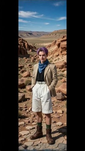 Trunks GT base y SSJ fotorrealista I.A 🌌😉👍 #dbgt #dragonball #trunks #ia