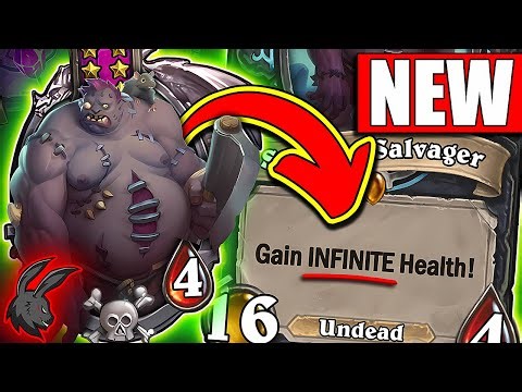 A New INFINITE Health Strategy! ‪@dogdogtwitch‬ | Hearthstone Battlegrounds Commentary