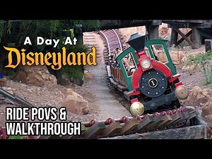 Big Thunder, Golden Horseshoe and the Straw Hatters: A Day at Disneyland [4K POV]