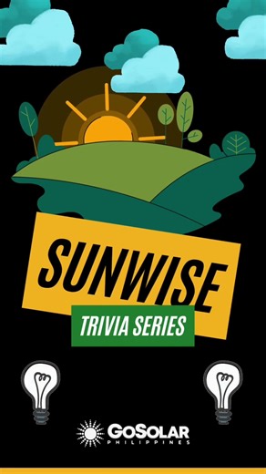 🚨 SUNWISE TRIVIA: Did you know how solar transforms into clean energy? It's simple! Solar panels capture sunlight, converting its energy into electricity. This clean power source then fuels your home or business, reducing reliance on traditional energy sources and minimizing environmental impact. Stay tuned to discover more about the transformative power of solar energy! #GoSolarPhilippines #Sustainability #SunWiseTrivia #SolarEnergy #CleanEnergy