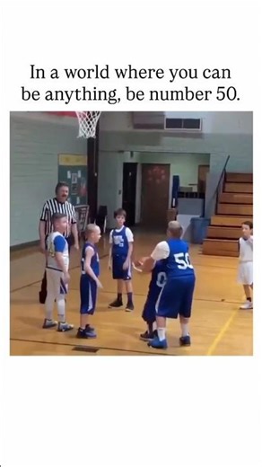 In a world where you can be anything, be a number 50. #leaveyourmark #fyp