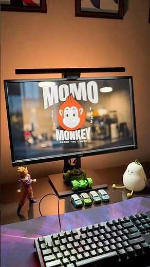 Momo Monkey Logo Design #graphicdesign #branding #logo