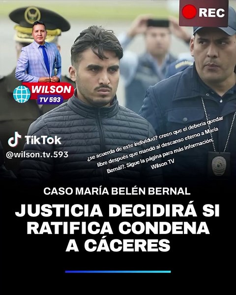 Femicidio de María Belén Bernal: Caso Germán Cáceres