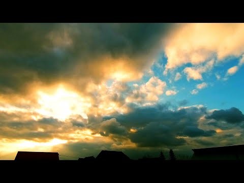 Moving Clouds Timelapse – Relaxing Sky Background Video HD