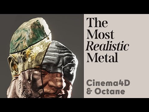 Cinema 4D Quick Tip - Physically Accurate Metal (Octane)