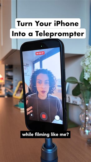 How to use a teleprompter on iPhone to remember your script while filming If you struggle to remember your script while filming, using a teleprompter can make recording feel much easier and more natural. You can read your script while maintaining eye contact with the camera and create more confident videos. Here is the full step by step workflow. Step 1: Open the script recorder Download and open the Detail app. From the home screen, tap Record scripts. Step 2: Add or create your script You can 