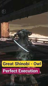 Great Shinobi - Owl vs 2000 Hours Sekiro [Perfect Execution]