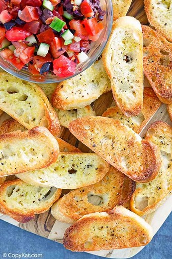 How to Make Easy Homemade Crostini - 3 Ingredient Recipe