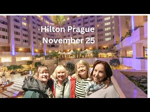 Hilton Prague Hotel Tour🌺 Stunning River Views & 5 star Comfort| November 25🌺