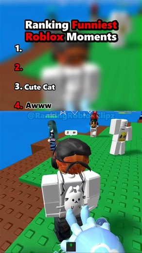 Ranking Funniest Roblox Moments #roblox #shorts #funny