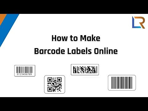 How to Generate Barcode Labels | Code 128, QR Code, Data Matrix UPC, EAN-13, PDF417 and More