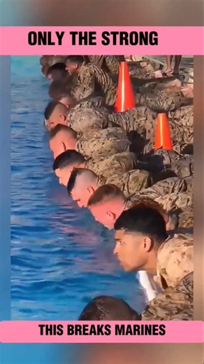 USMC Recon Pool Test That Breaks Marines