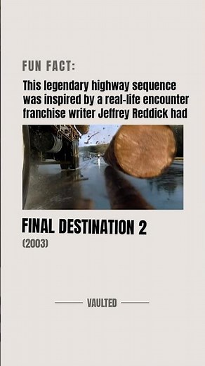 🪵 This Final Destination 2 Highway Nightmare Came From Real Life #finaldestination