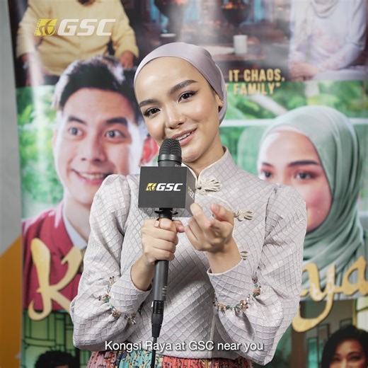 #KongsiRaya 团队在此祝大家新年快乐，恭喜发财，Kongsi Raya! 大年初三记得来GSC看 Kongsi Raya 啦～ 我们不见不散！ Jangan lupa saksikan "Kongsi Raya" di GSC minggu ini! Beli tiket sekarang! | GSC