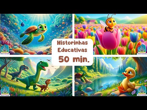 EDUCATIONAL STORIES - 50 minutes | #childrensbedtimestory #childrensstory #shortstory