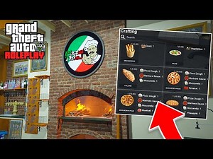 Pizza Restaurant OPENS! We can CLEAN MONEY! (GTA 5 RP Mods)