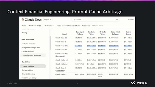 Context Platform Engineering to Reduce Token Anxiety — Val Bercovici, WEKA
