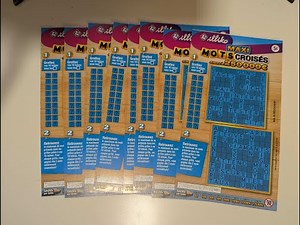 🍀🤞FDJ scratch game 🤞🍀 target 200 euros maximum crossword chapter 110 🤔🤔🤔🤔