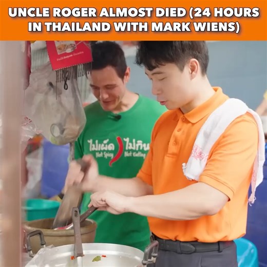 UNCLE ROGER ALMOST DIED (24 Hours In Thailand With Mark Wiens) | Nigel Ng