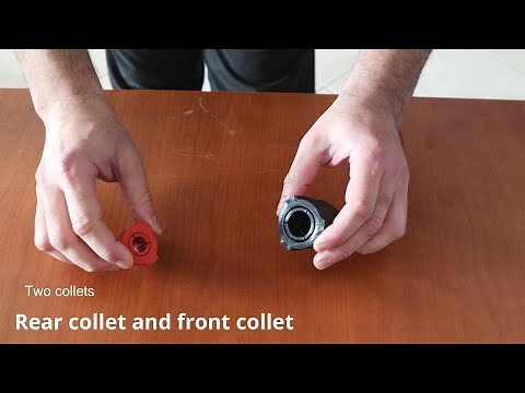 My DIY Cue Lathe The Collets